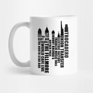 Music City Philadelphia - Black Mug